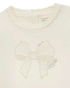 GUESS MIXED FABRIC LS DRESS РОКЛЯ ЗА ДЕЦА GIRL