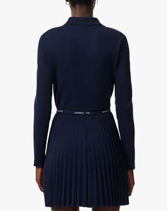 LACOSTE БЛУЗА С ДЪЛЪГ РЪКАВ LONG SLEEVED RIBBED COLLAR SHIRT