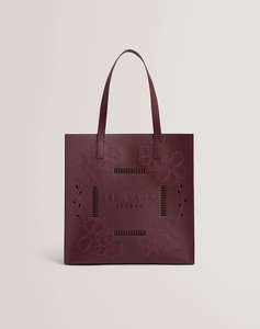 TED BAKER ROWCON Embroidery Floral Large Icon Bag