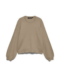 VERO MODA VMNANCY JAQUARD LS O-NECK PULLOVER BOO