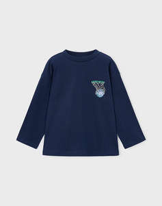 MAYORAL T-Shirt дълго/и печат на гърба