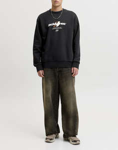 JACK&JONES JCOCLUB BRANDING SWEAT CREW NECK