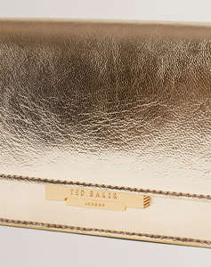 TED BAKER MAHIRIA Lock Detail Purse on a Chain