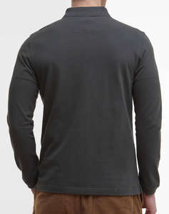 BARBOUR BARBOUR ESSENTIAL L/S TARTAN PIQUE POLO SHIRT