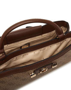GUESS LINDSEY SMALL 2 COMP SATCHEL ДАМСКА ЧАНТА