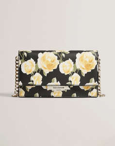 TED BAKER MAHIRYA Printed Lock Purse on a Chain