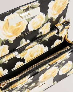 TED BAKER MAHIRYA Printed Lock Purse on a Chain