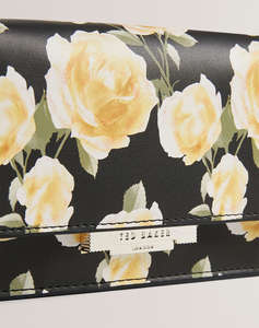 TED BAKER MAHIRYA Printed Lock Purse on a Chain