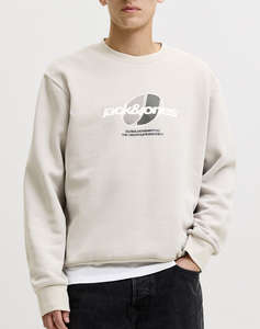 JACK&JONES JCOCLUB BRANDING SWEAT CREW NECK