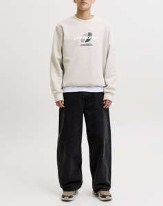 JACK&JONES JCOCLUB BRANDING SWEAT CREW NECK