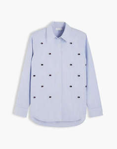 TOMMY HILFIGER OXFORD EMB LS SHIRT