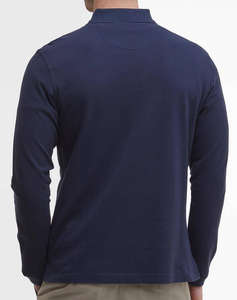 BARBOUR BARBOUR ESSENTIAL L/S TARTAN PIQUE POLO SHIRT