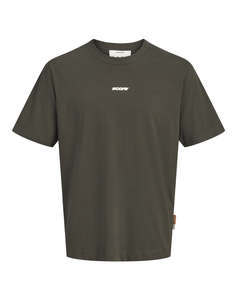 JACK&JONES JCOCLUB BACK SCRIPT TEE SS CREW NECK SN