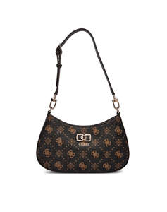 GUESS EMELIE LOGO TOP ZIP SHLDR BAG ДАМСКА ЧАНТА
