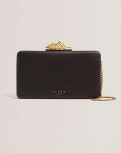 TED BAKER LLEAF Leaf Detail Clutch Bag