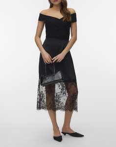 VERO MODA VMOLLIE LACE HW 7/8 SKIRT WVN