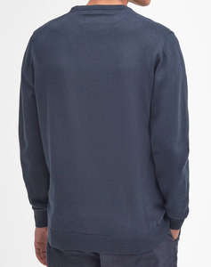 BARBOUR BARBOUR PIMA COTTON CREW NECK SWEATER
