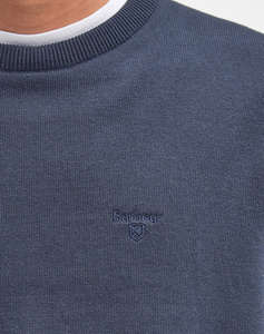 BARBOUR BARBOUR PIMA COTTON CREW NECK SWEATER