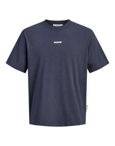 JACK&JONES JCOCLUB BACK SCRIPT TEE SS CREW NECK SN