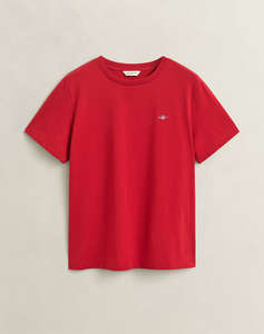 GANT БЛУЗА С КЪС РЪКАВ REG SHIELD SS T-SHIRT