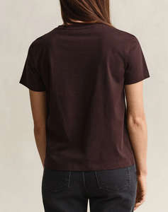 GANT БЛУЗА С КЪС РЪКАВ REG SHIELD SS T-SHIRT