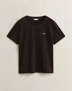 GANT БЛУЗА С КЪС РЪКАВ REG SHIELD SS T-SHIRT
