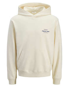 JACK&JONES JORNORREBRO TYPO BACK SWEAT HOOD SN