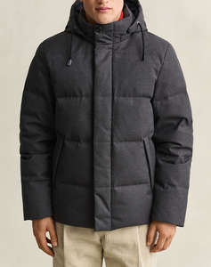GANT ЯКЕ FLANNEL DOWN JACKET