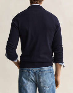 GANT ПЛЕТЕНА ЖИЛЕТКА SUPERFINE LAMBSWOOL ZIP CARDIGAN