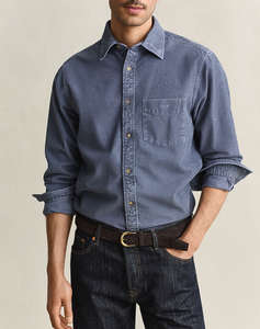 GANT РИЗА С ДЪЛГИ РЪКАВИ REG GMNT DYED CORD SHIRT