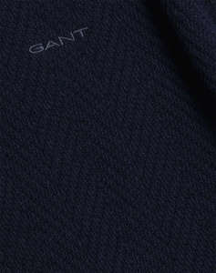 GANT ПУЛОВЕР С ДЪЛГИ РЪКАВИ HERRINGBONE SIZE TEXTURED C-NECK