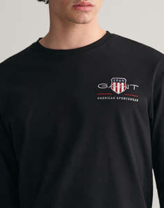 GANT БЛУЗА С ДЪЛГИ РЪКАВИ REG MEDIUM ARCHIVE SHIELD LS T