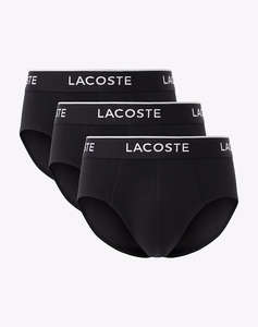 LACOSTE КОМПЛЕКТ 3 БЕЛЬО BRIEF UNDERWEAR BRIEFS