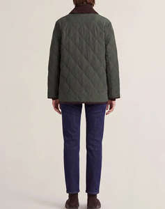 GANT ЯКЕ MONOGRAM QUILTED JACKET