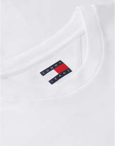 TOMMY JEANS TJM SLIM SIGNATURE CHEST TEE LS