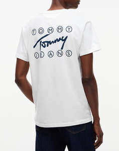 TOMMY JEANS TJM REG SIGNATURE PLAY TEE EXT