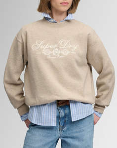 SUPERDRY COUNTRY CLUB CREW ДАМСКИ СУИЧЪР
