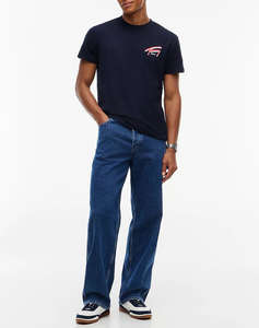 TOMMY JEANS TJM REG SIGN BACKPRINT TEE EXT