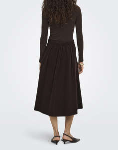 ONLY ONLGLAMOUR L/S ROLL-NECK TOP JRS NOOS