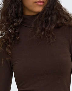 ONLY ONLGLAMOUR L/S ROLL-NECK TOP JRS NOOS