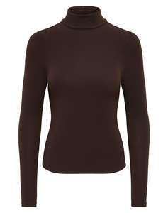 ONLY ONLGLAMOUR L/S ROLL-NECK TOP JRS NOOS