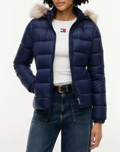 TOMMY JEANS TJW BASIC HOODED DOWN JACKET EXT