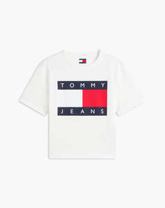 TOMMY JEANS TJW BXY FLAG SS TEE EXT