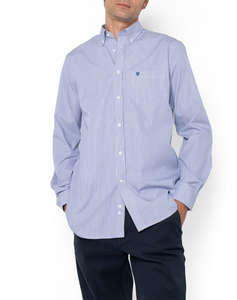 THE BOSTONIANS РИЗА ACORN ПОПЛИН REGULAR FIT Stripe POPLIN Button-down Regular Fit