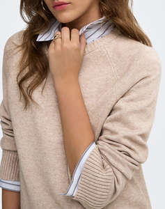 ONLY ONLPRINCESS LS O-NECK RAGLAN KNT NOOS