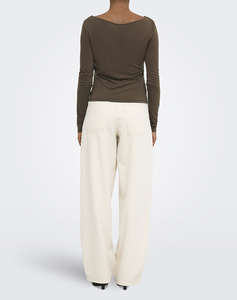 ONLY ONLHANNAH L/S METAL TOP CC JRS