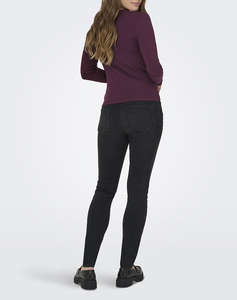 ONLY ONLRILEY O-NECK L/S TOP JRS NOOS