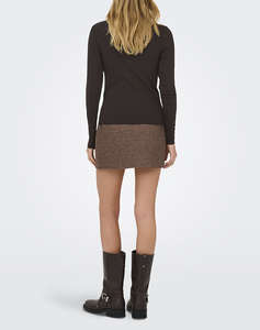 ONLY ONLRILEY O-NECK L/S TOP JRS NOOS