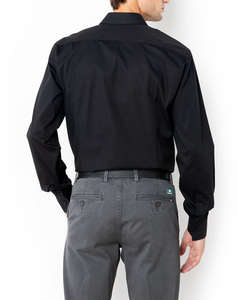THE BOSTONIANS РИЗА ОТ ПОПЛИН SLIM FIT Plain POPLIN Classic Slim Fit