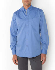 THE BOSTONIANS РИЗА FIL A FIL REGULAR FIT Plain FIL A FIL Button-down Regular Fit